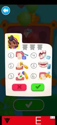 Dentist for children's android App screenshot 1